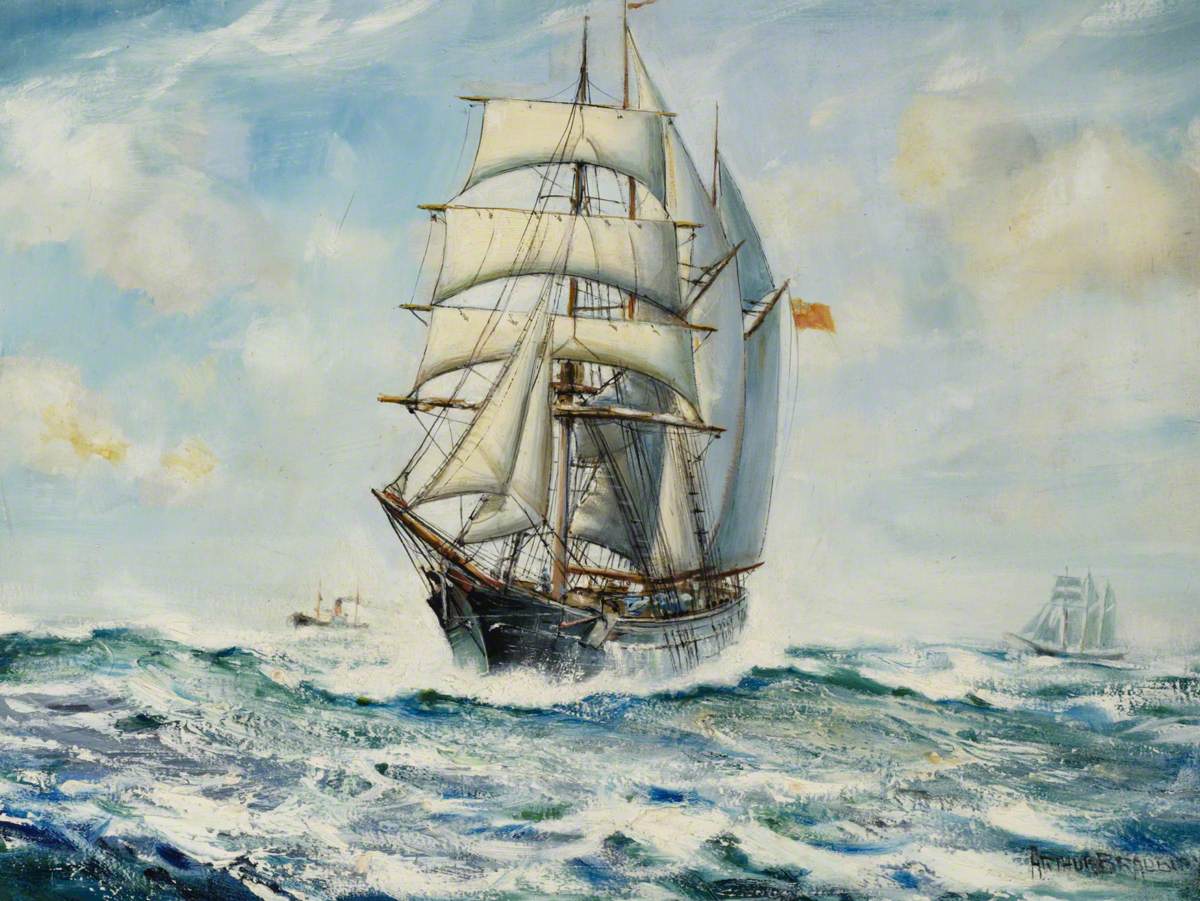 The Barquentine 'Waterwitch'