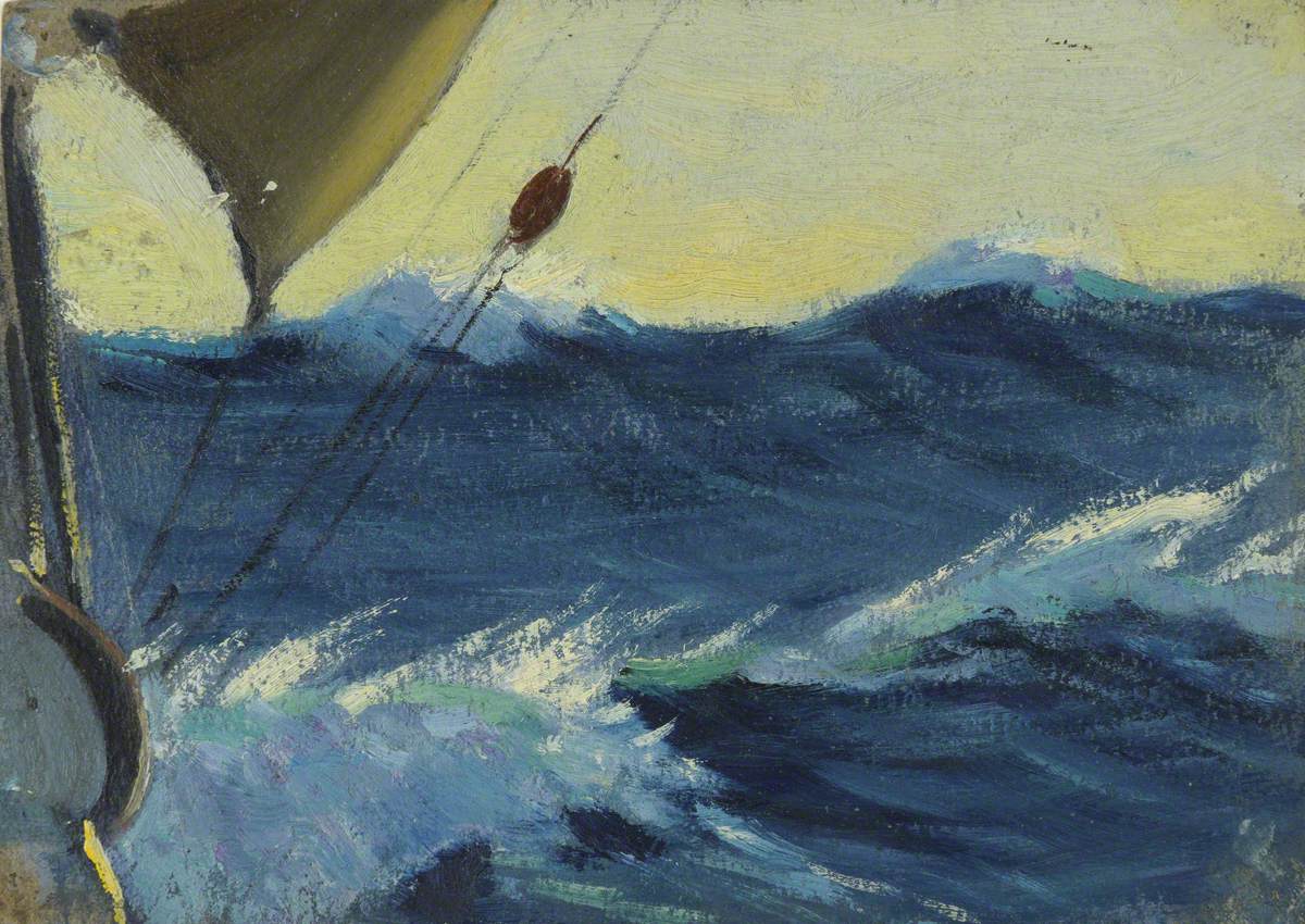 View from a Ship at Sea