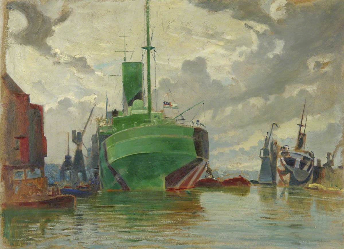 Stern of the SS 'Cornado'