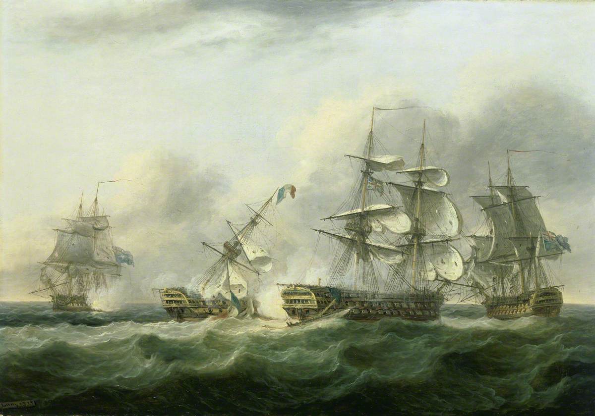 The Capture of the ‘Guillaume Tell’, 30 March 1800