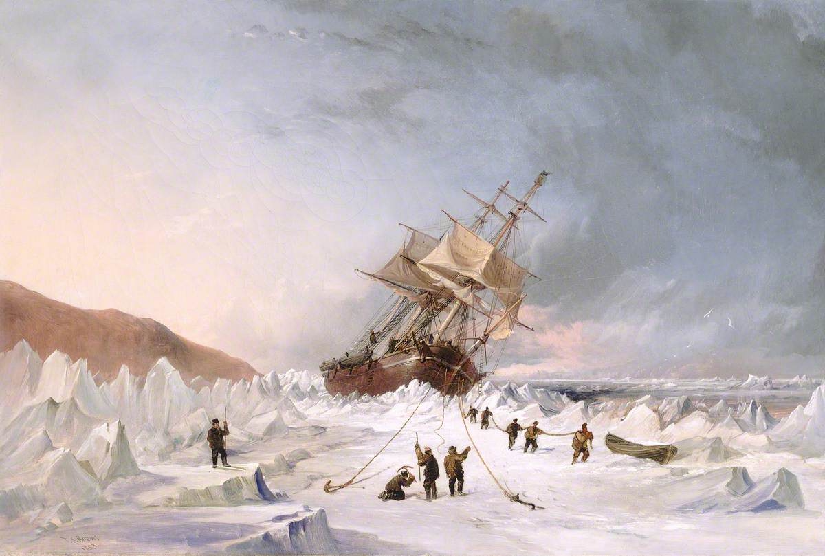 HMS 'Assistance' in the Ice | Art UK