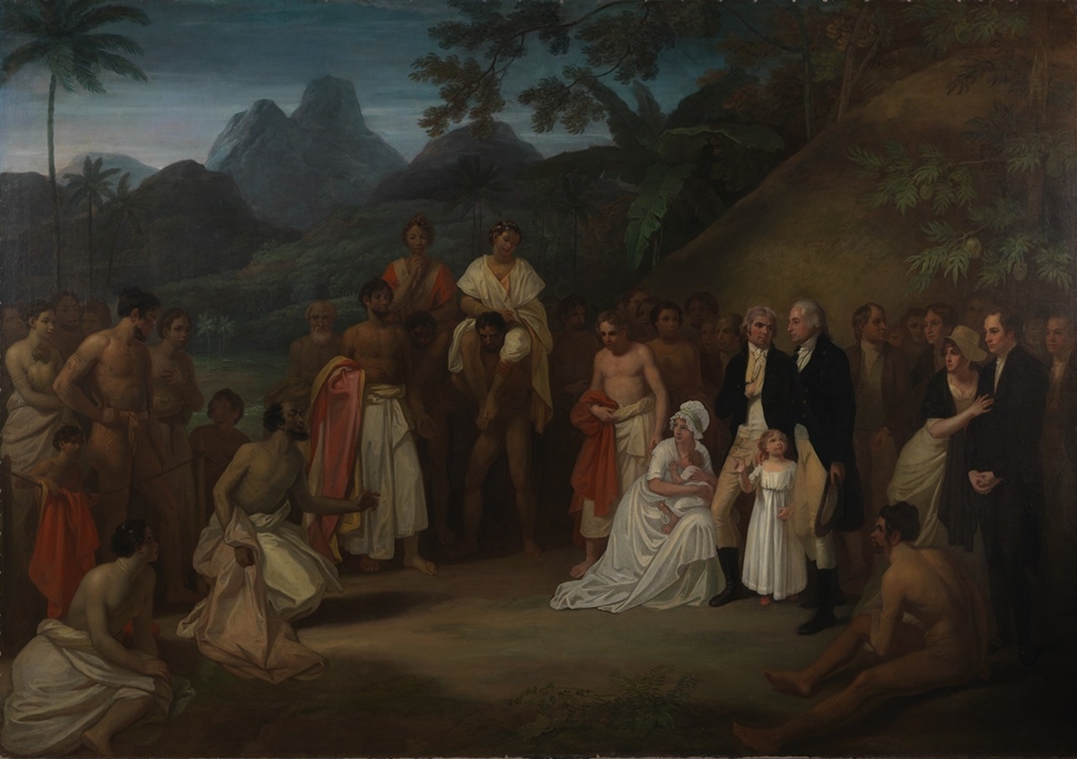 The Cession of the District of Matavai in the Island of Otaheite (Tahiti) to Captain James Wilson