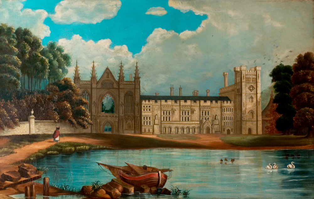 West View of Newstead Abbey, Nottinghamshire