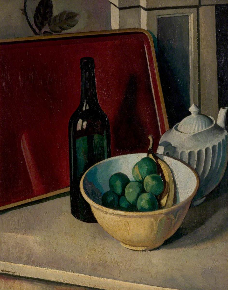 Still Life with Yellow Bowl and Fruit