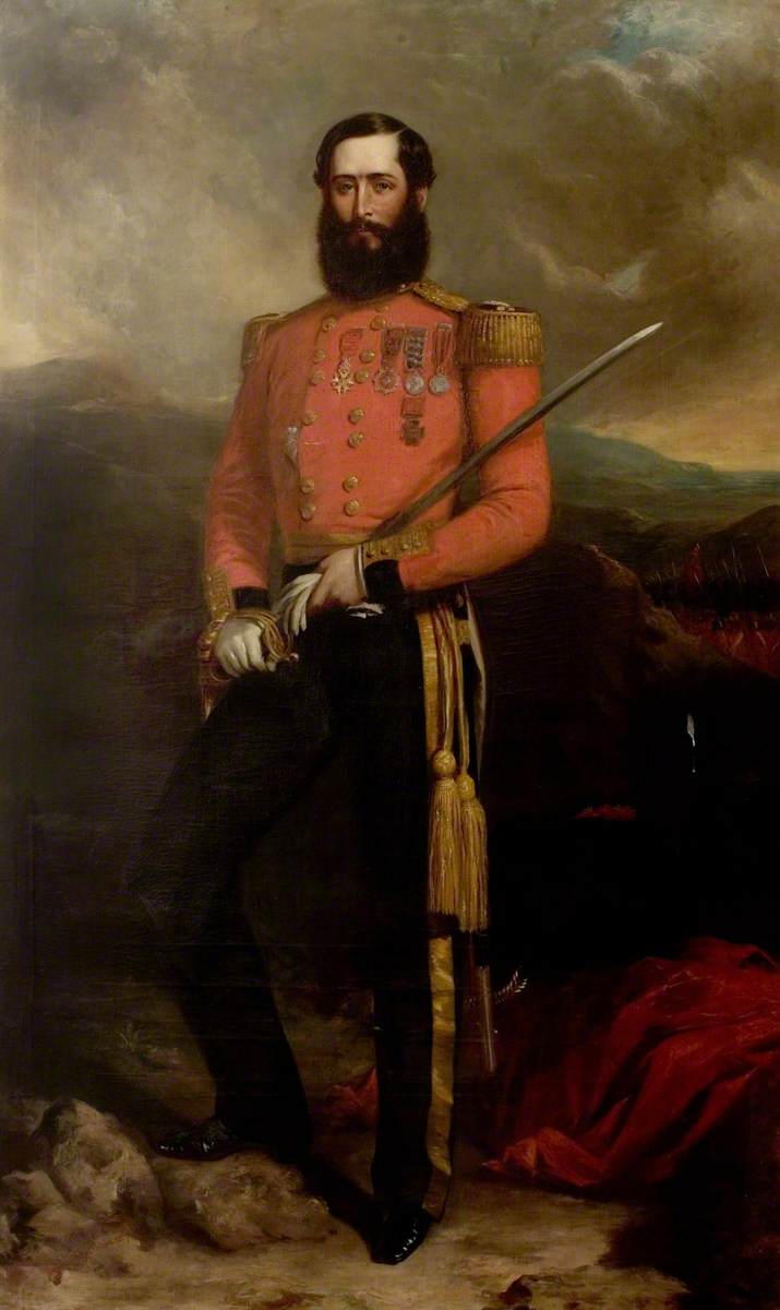 Colonel Gerald Littlehales Goodlake (1832–1890), Coldstream Guards (1857)
