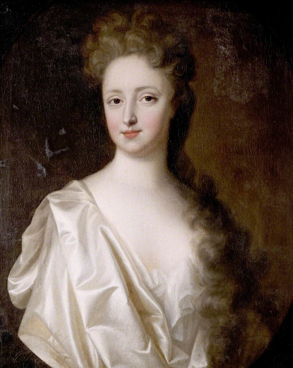 Portrait of a Young Woman in White Satin
