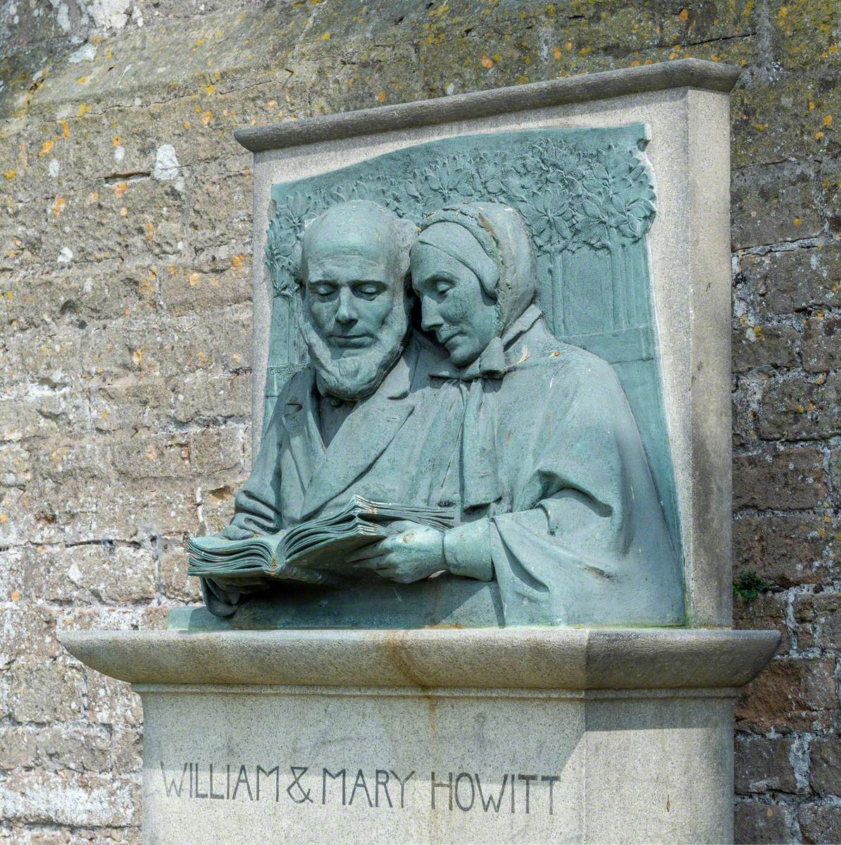 William Howitt (1792–1879) and Mary Howitt (1799–1888)