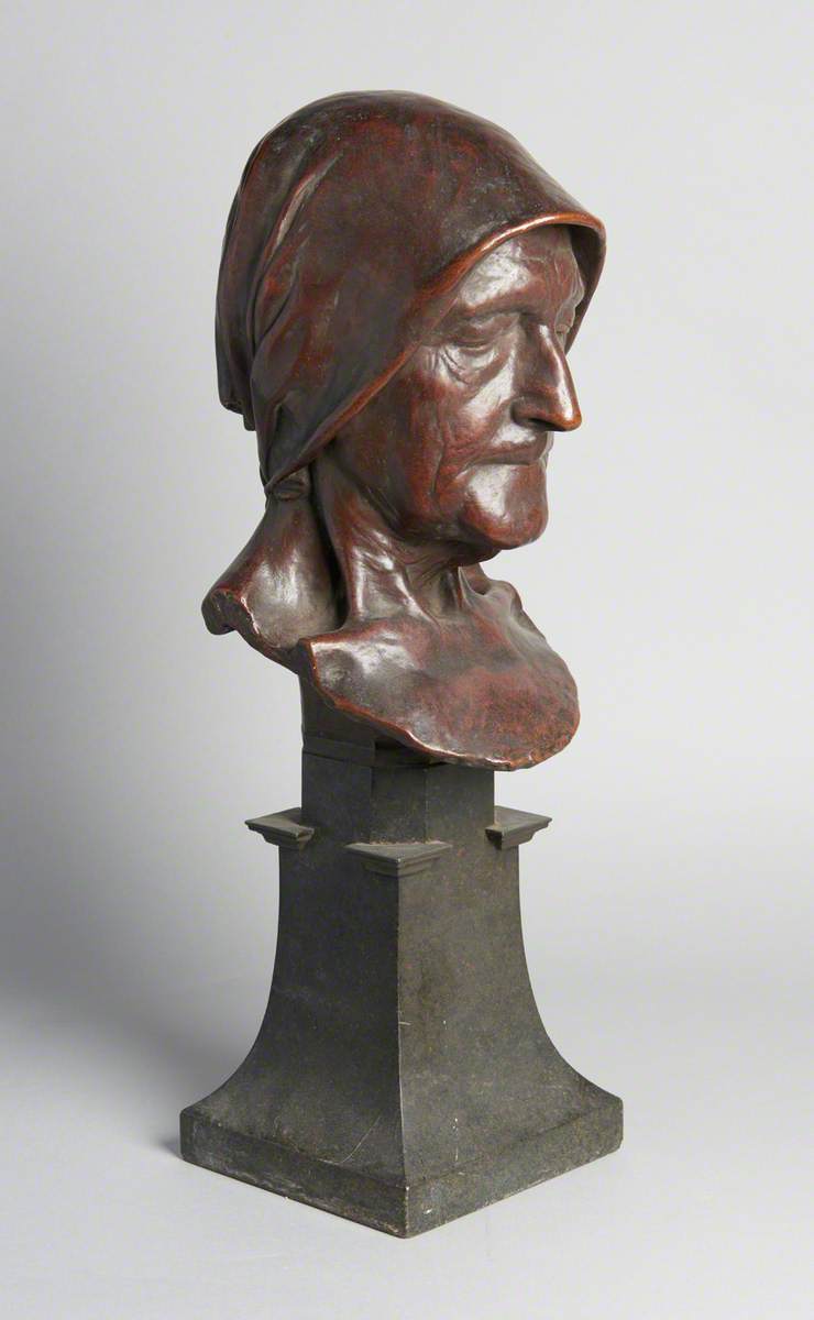 Head of an Old Peasant Woman