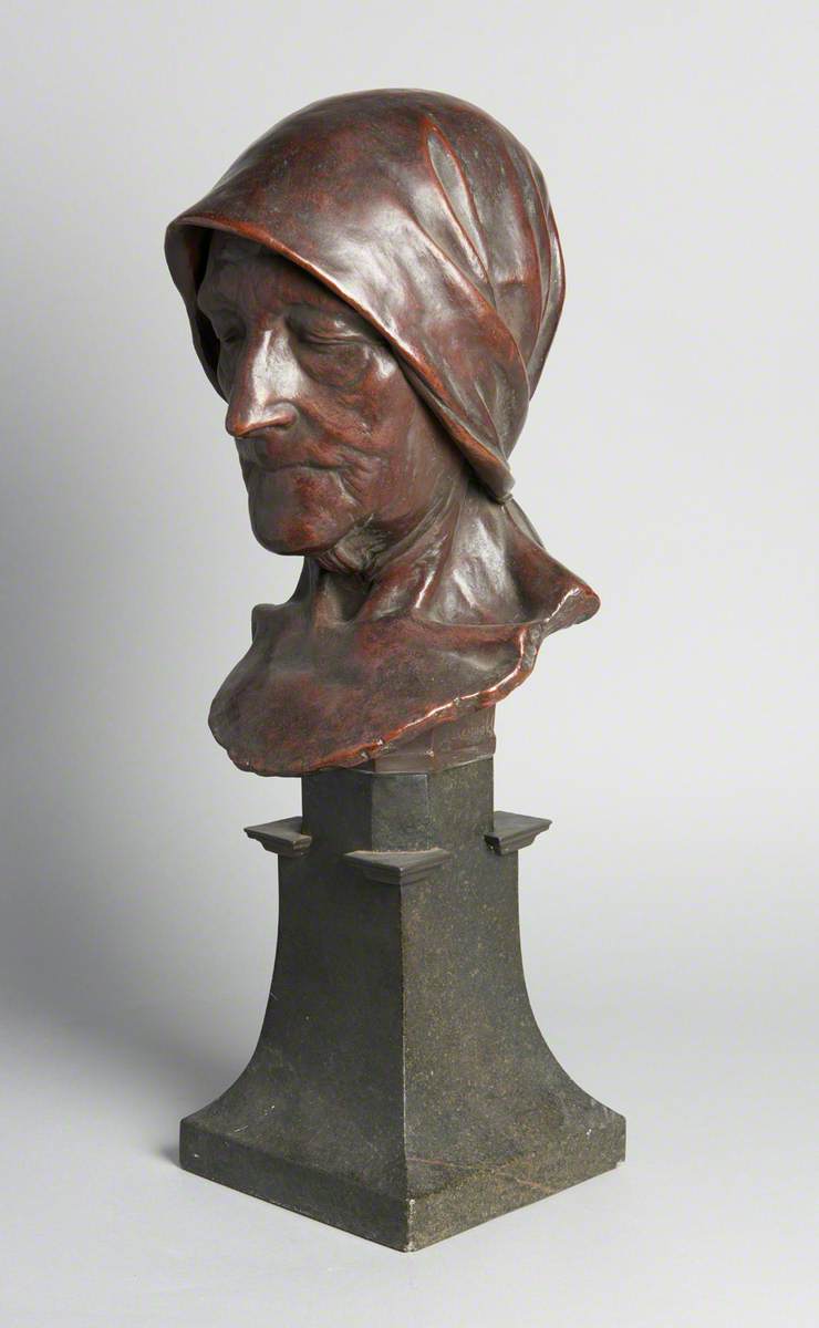 Head of an Old Peasant Woman