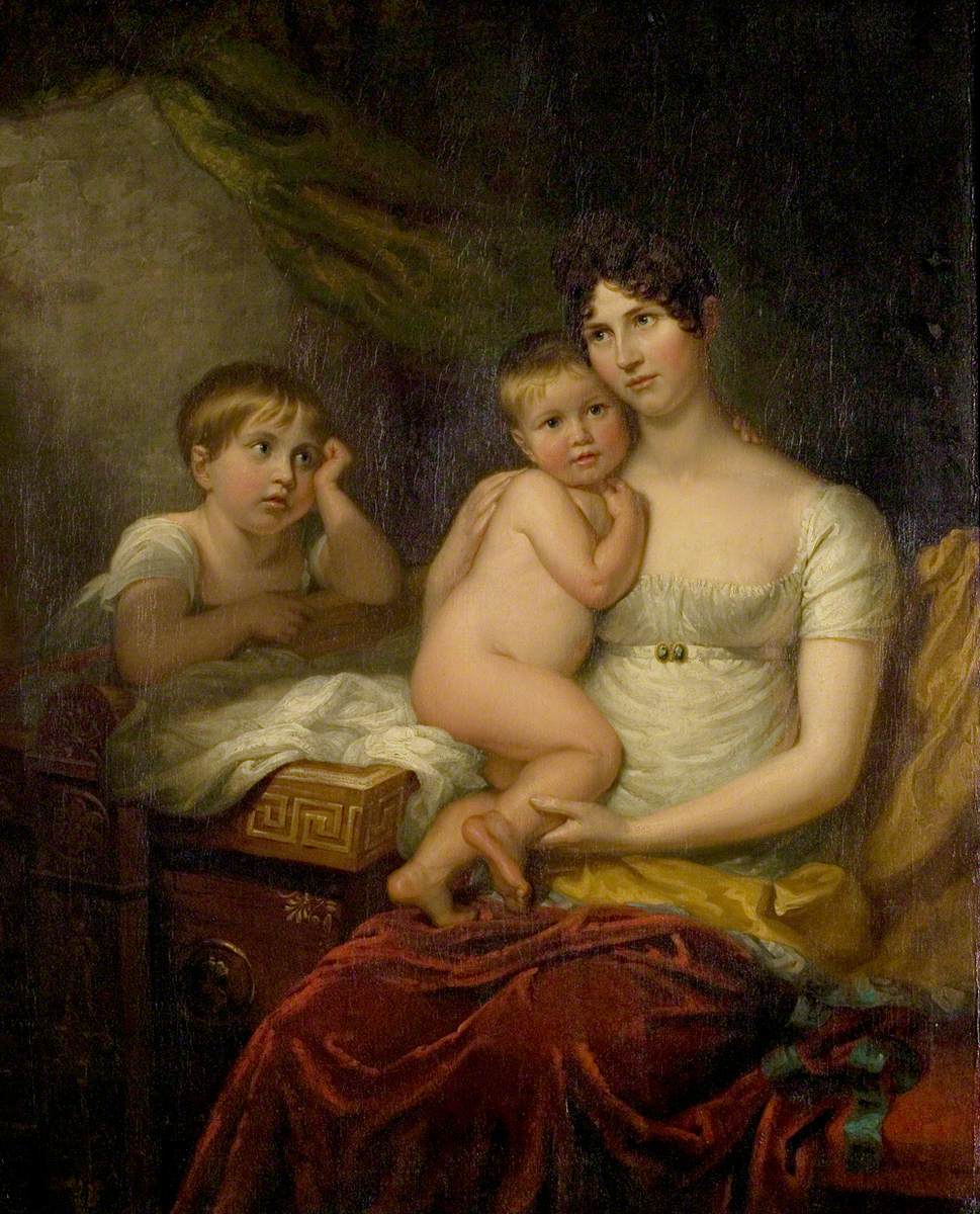 Mrs Thomas Hope (d.1851), with Her Sons Henry Thomas (1808–1862), and Charles (1810–1817)