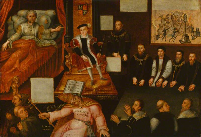 King Edward VI and the Pope