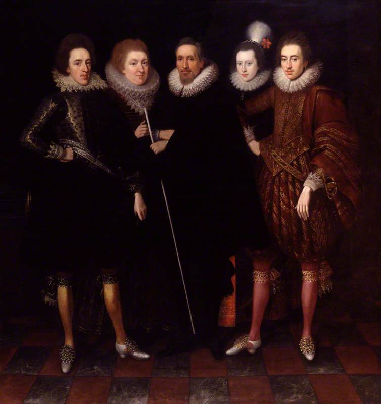 The 1st Earl of Monmouth and his family