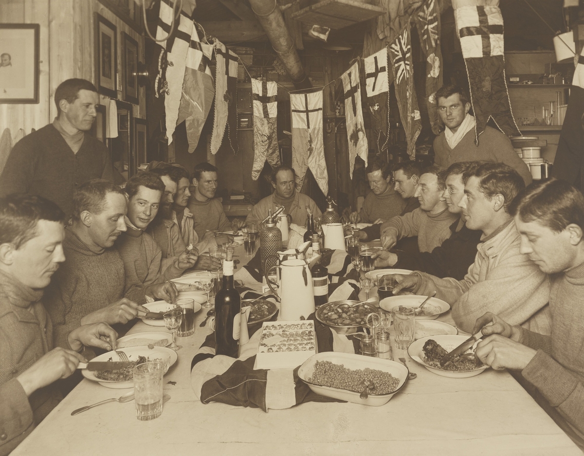 Captain Scott's Birthday Dinner, 6 June 1911