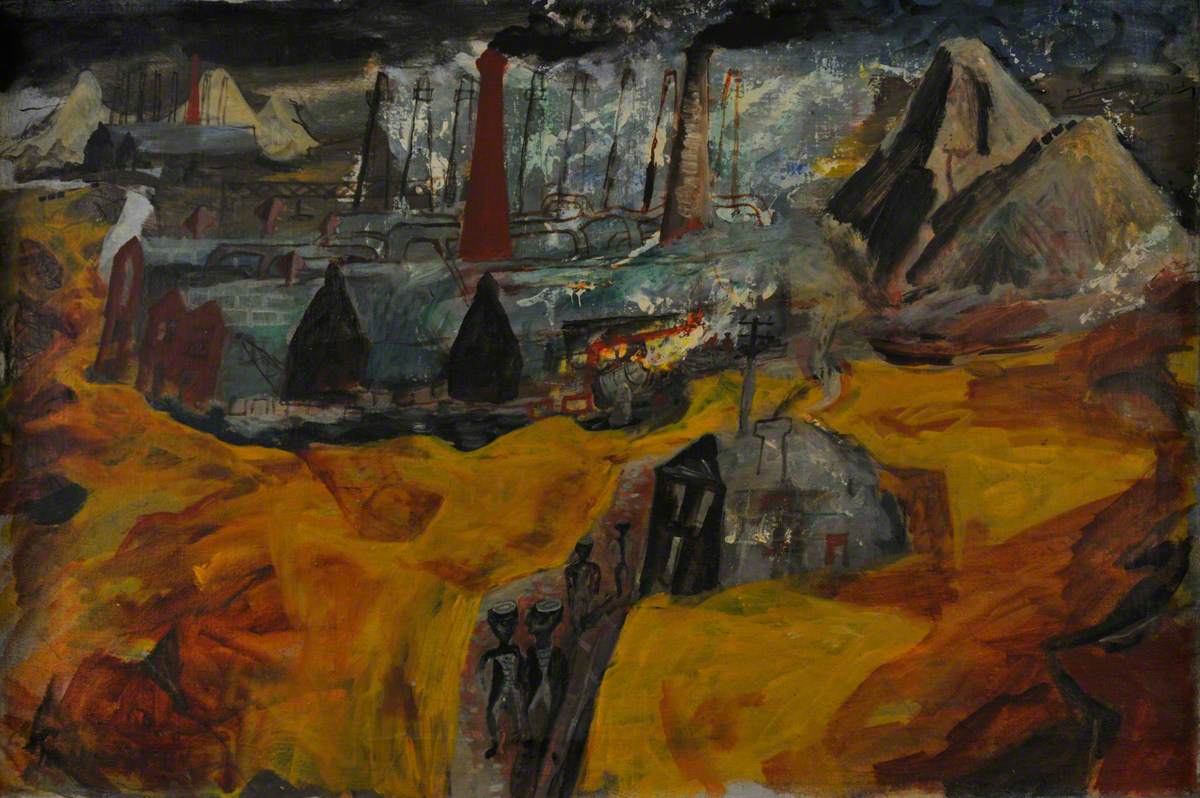 Steel Works near Swansea