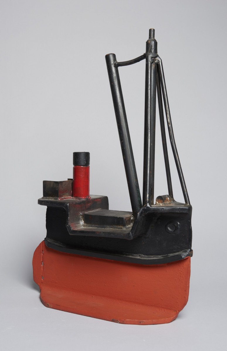 Welded Steel Model of Para Handy's 'Puffer'