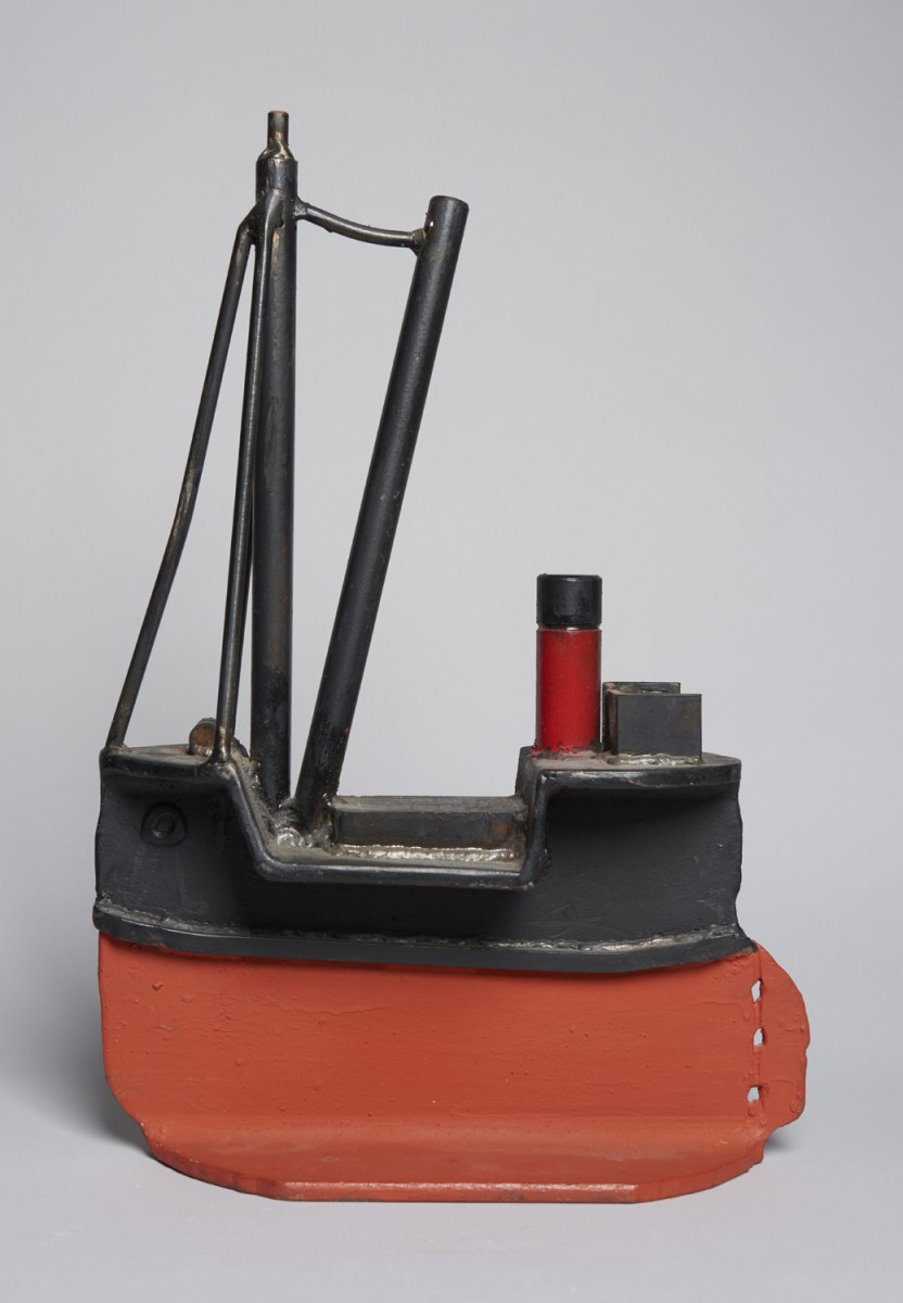 Welded Steel Model of Para Handy's 'Puffer'