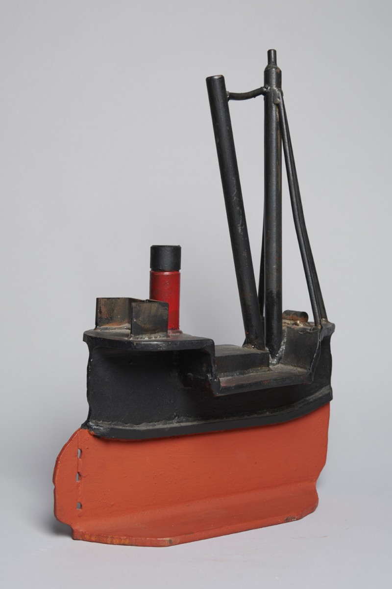 Welded Steel Model of Para Handy's 'Puffer'