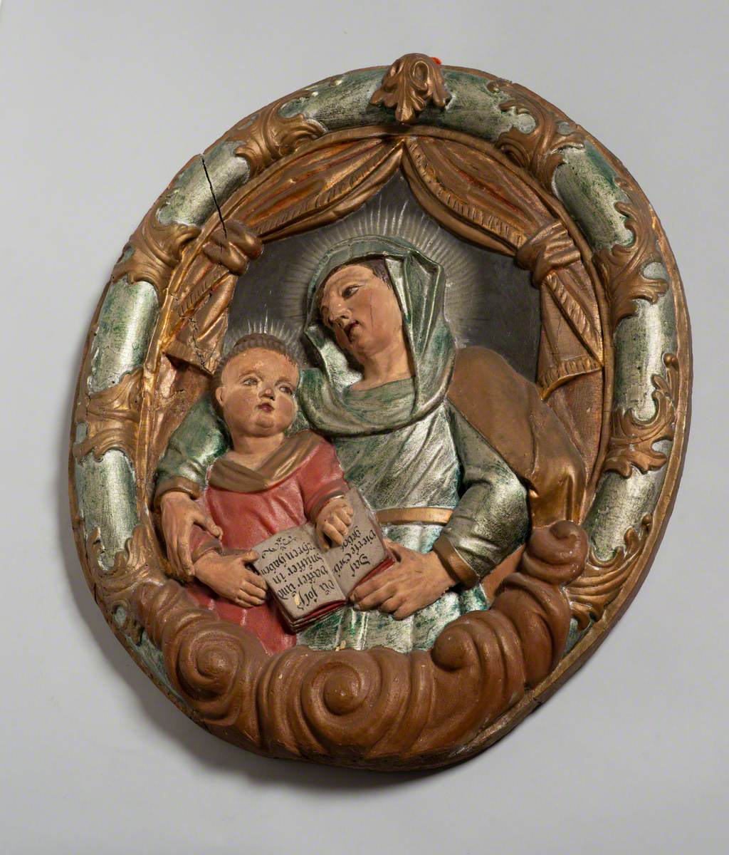 Ratisbon Triptych, Madonna and Child