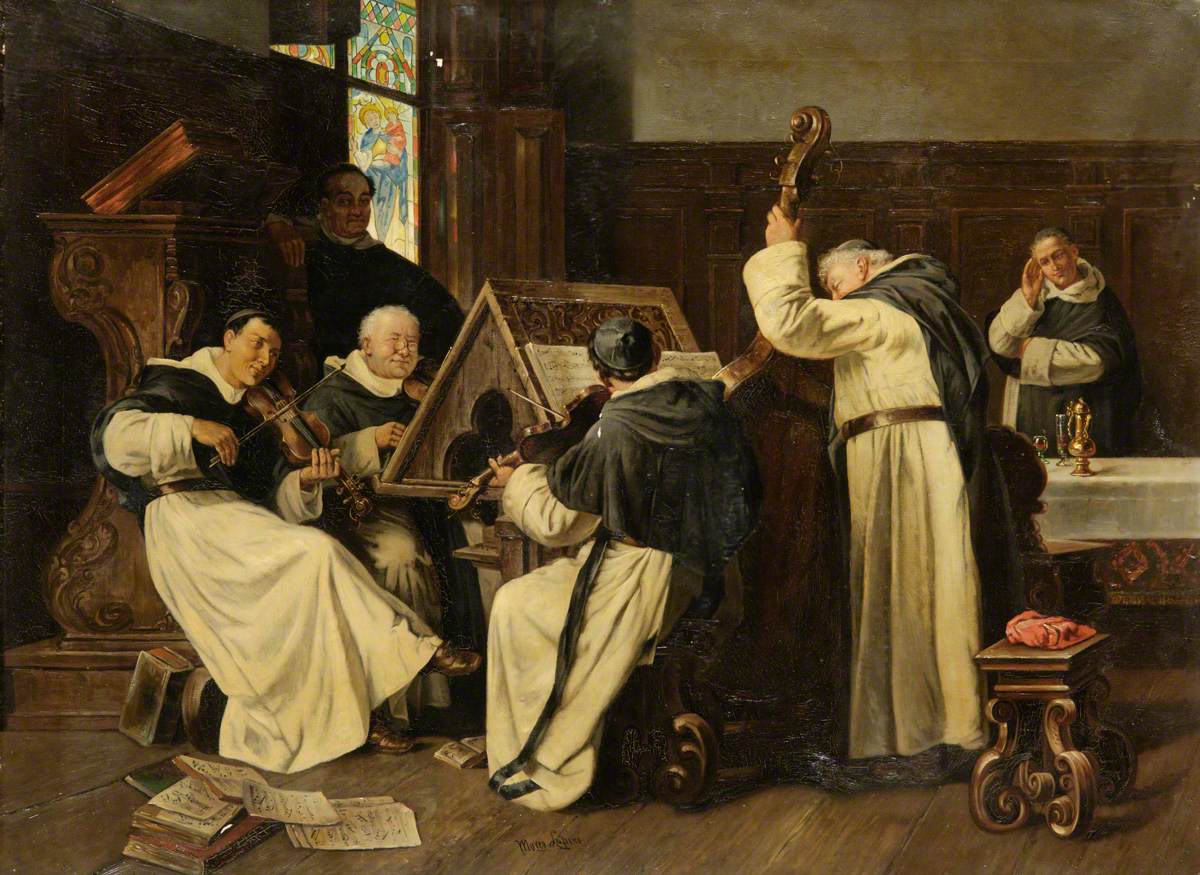 Musical Monks | Art UK