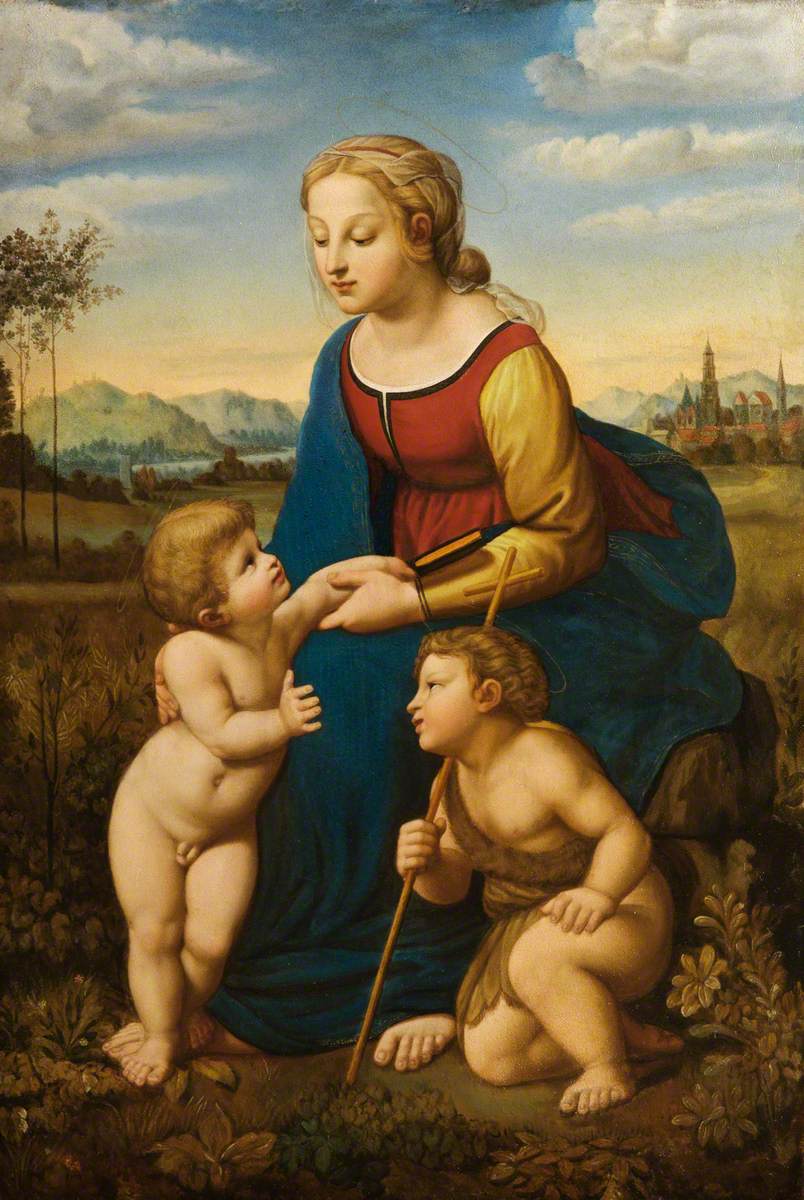 Our Lady with the Child Jesus and John the Baptist