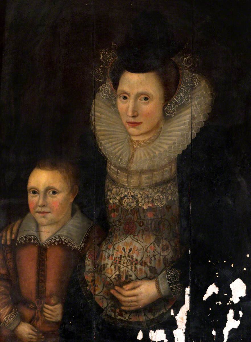 Portrait of an Unknown Lady with a Child