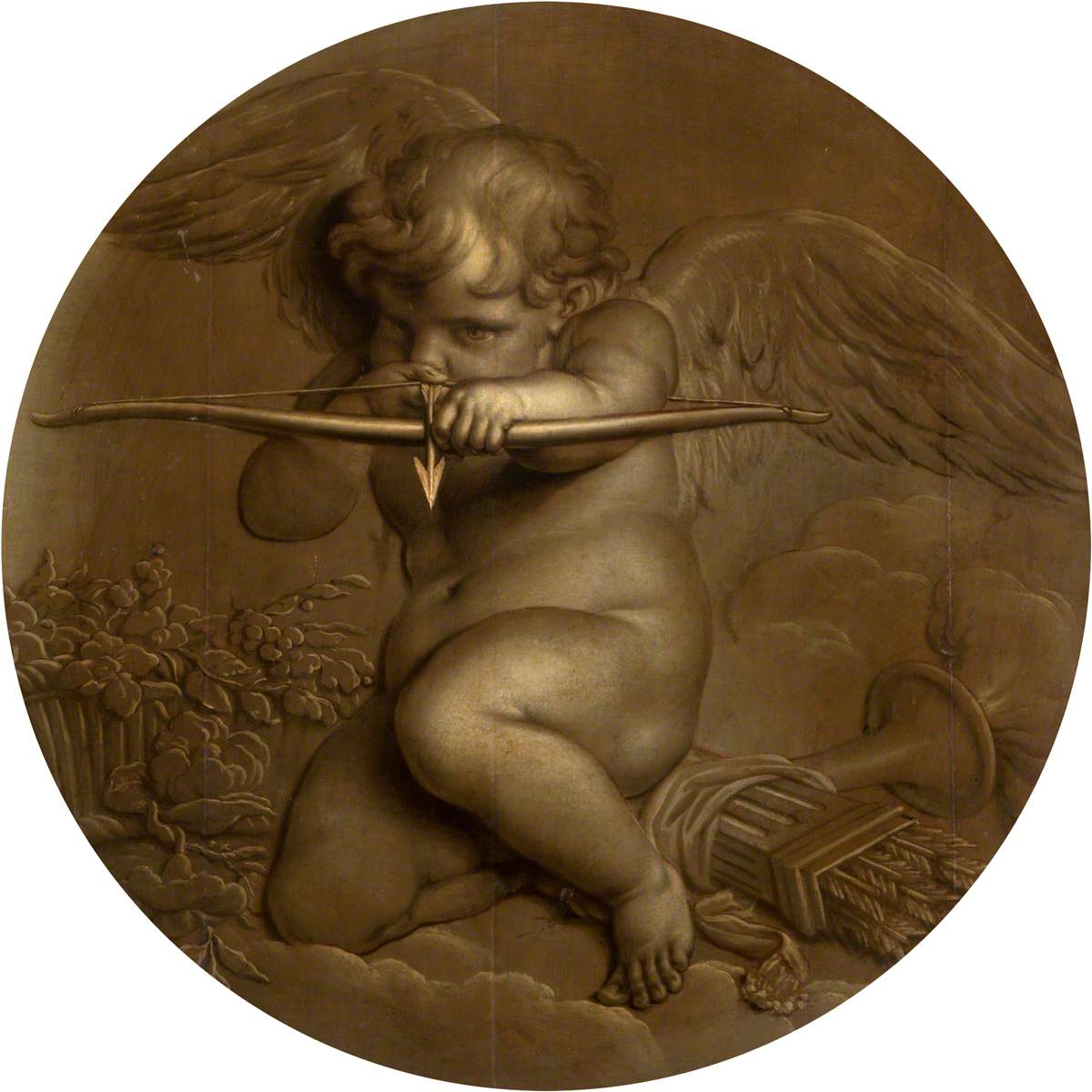 cupid shooting arrow mythology