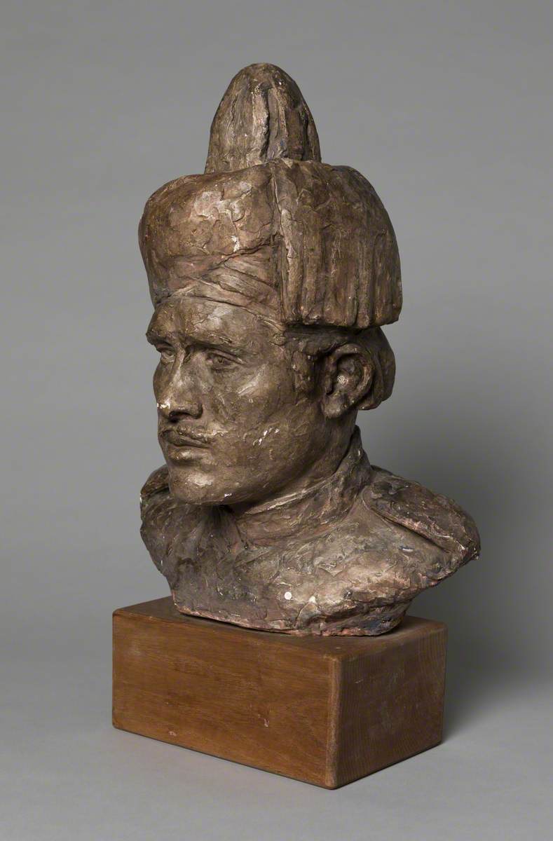 Head of an Indian Soldier