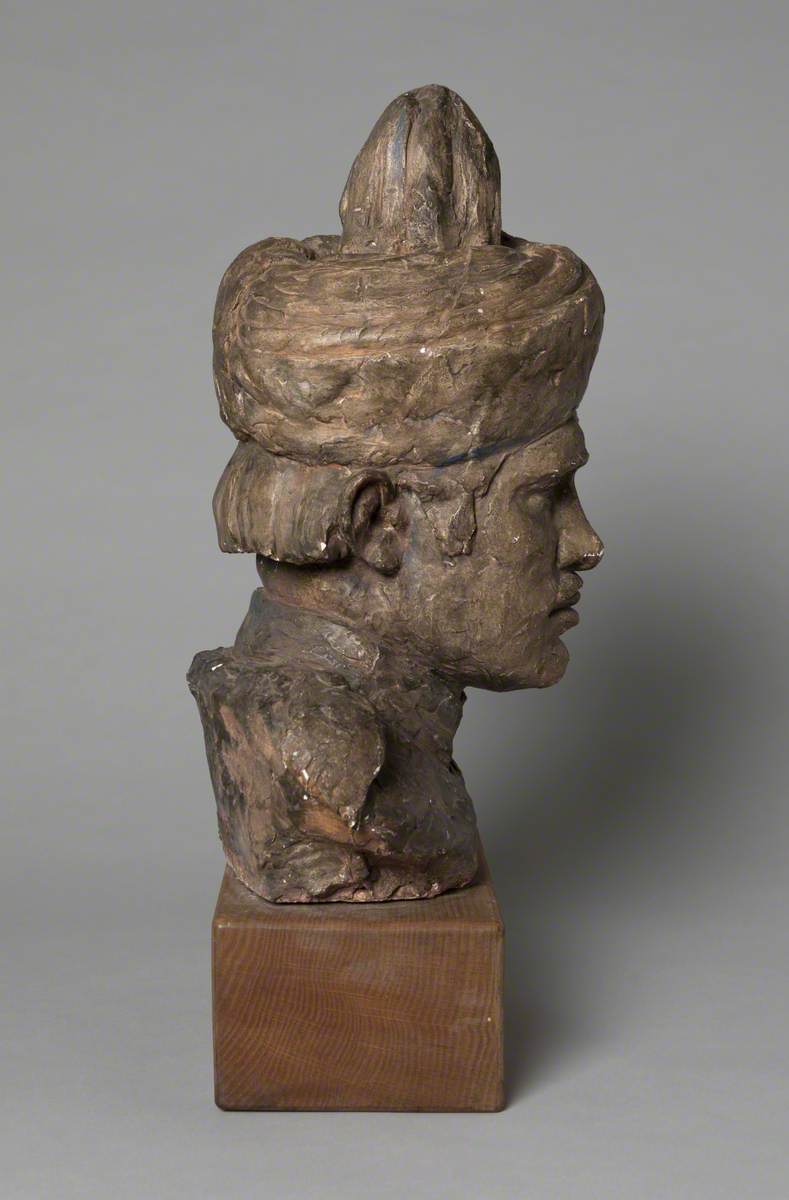 Head of an Indian Soldier