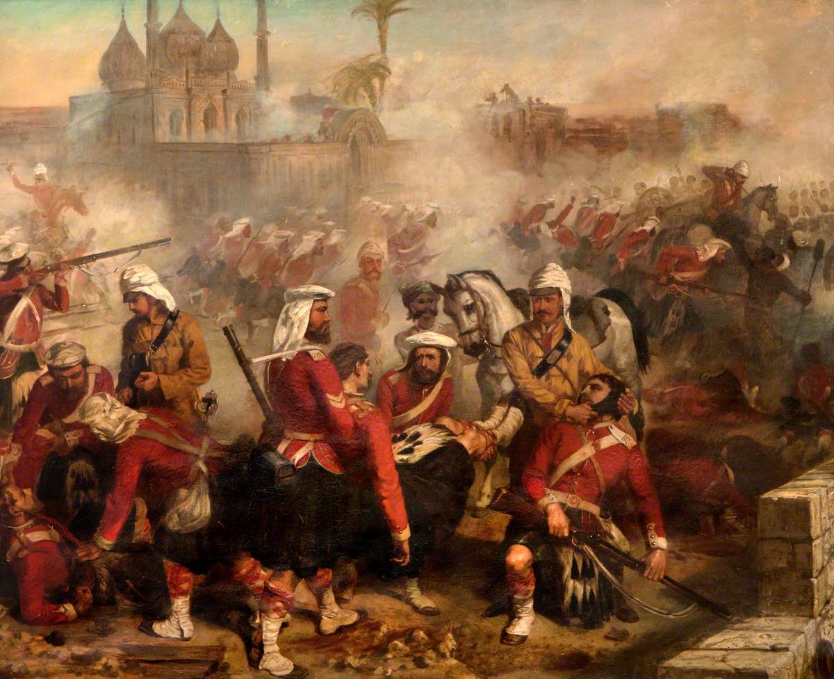 78th Highlanders at Lucknow