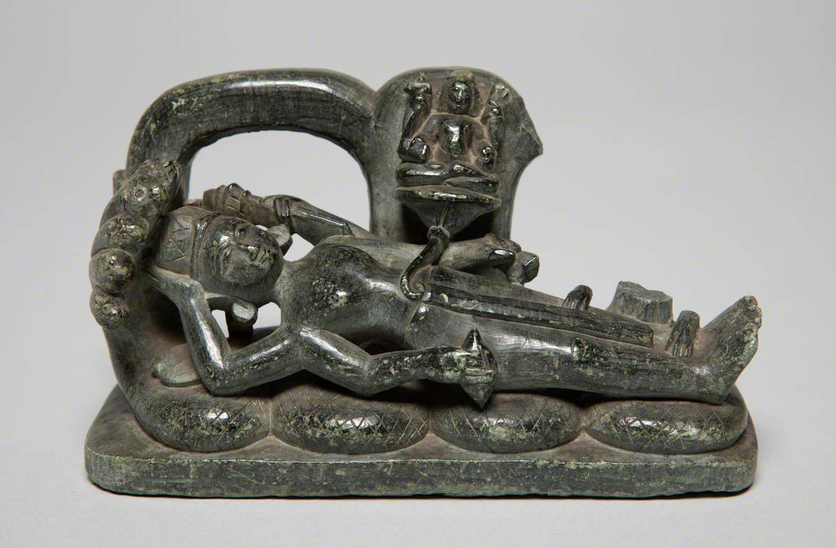 Vishnu Resting on the Serpent Shesha (Anantashayana Vishnu)