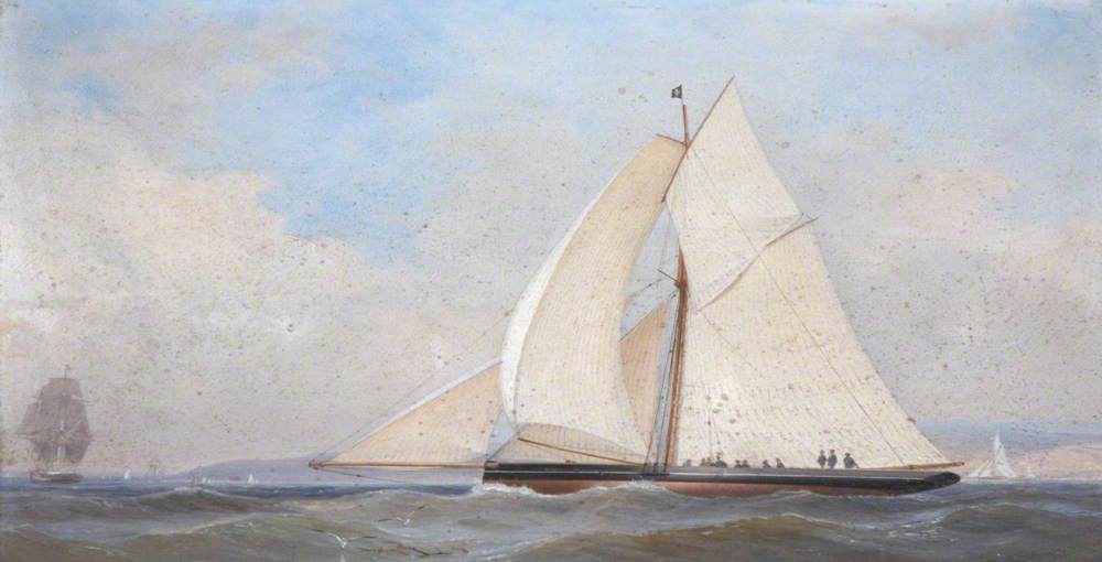 The Yacht 'Rosebud'