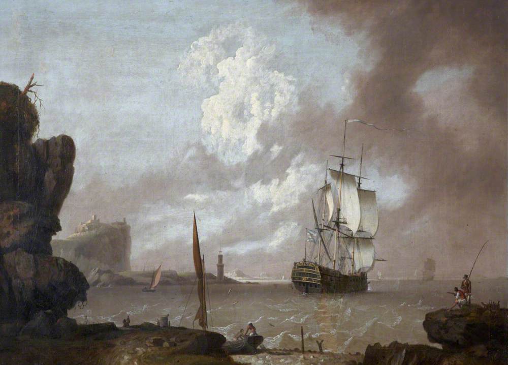 Man-of-War at Anchor