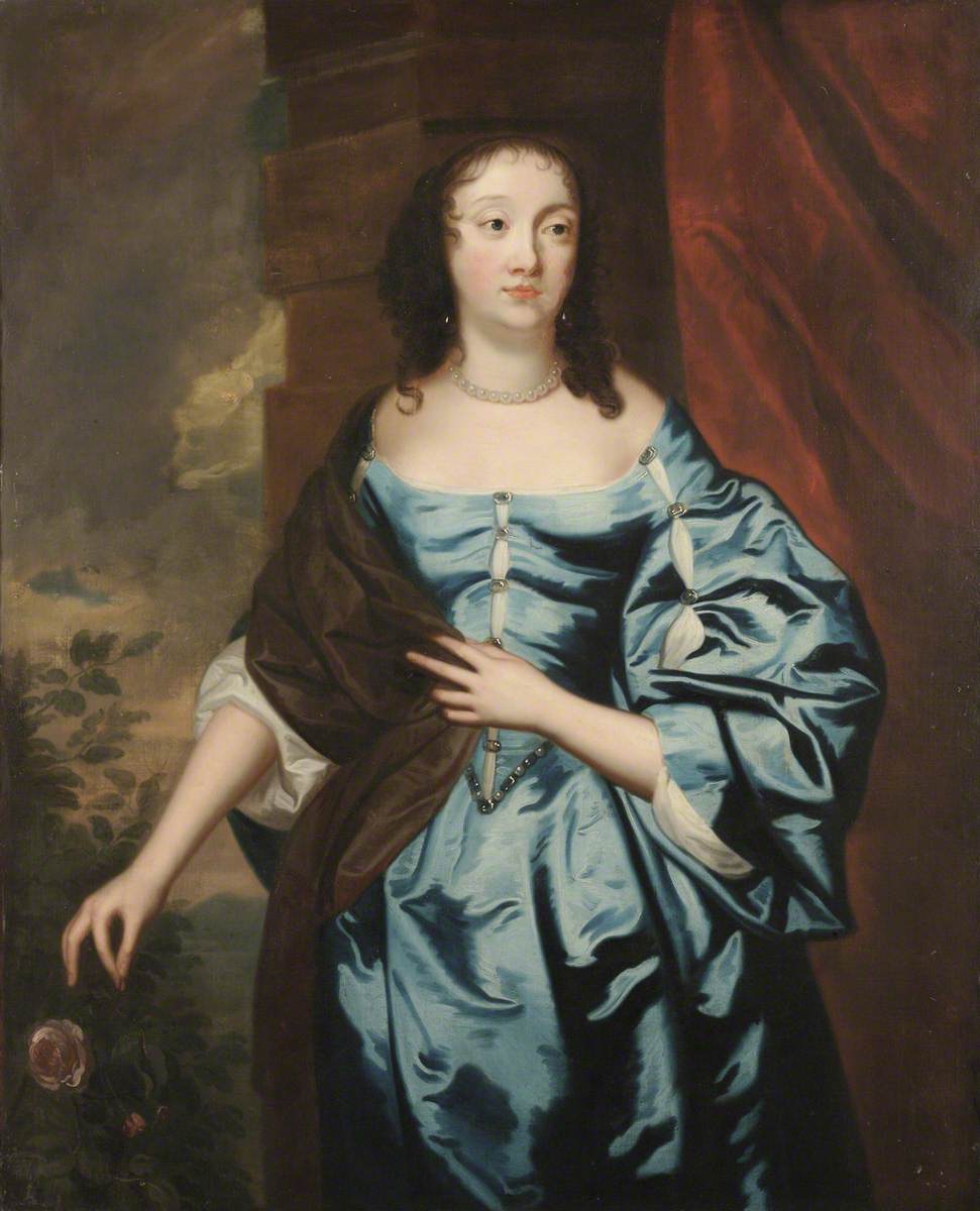 Portrait of an Unknown Lady Holding a Rose