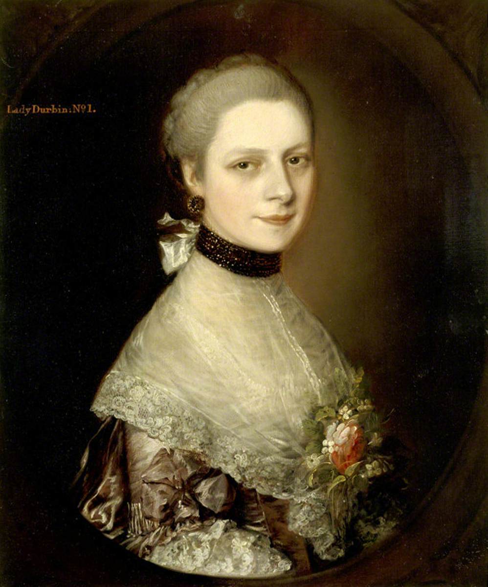Mrs John Durbin, née Elizabeth Collett (1737–1759) (?)