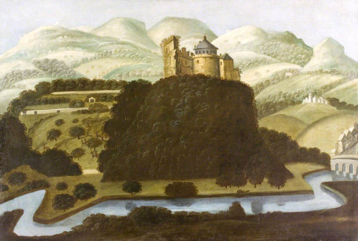 Dinefwr Castle, Llandeilo, from the South West