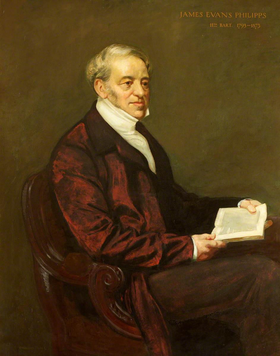 The Reverend Sir James Evans Philipps (1793– 1873), 11th Bt