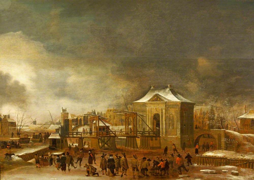 The Heiligewegspoort, Amsterdam in Winter