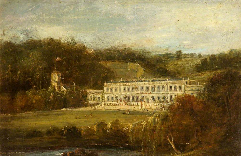View of Dyrham Park from the South West