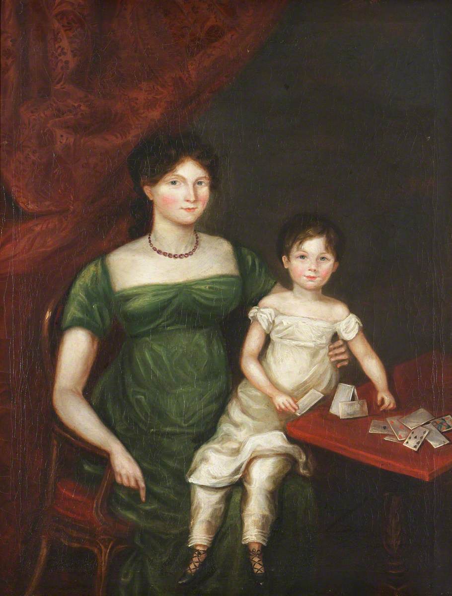 Margaret Holland (1778–1848), Mrs Yorke and Her Son, Simon Yorke III (1811–1894) (?)