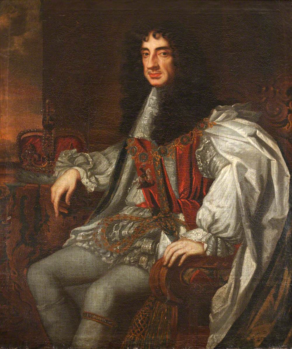 Charles II (1630–1685), in Garter Robes