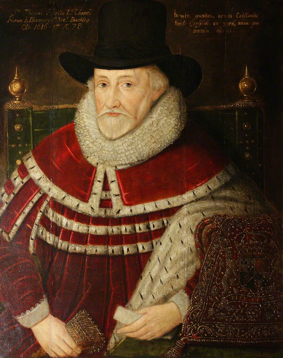 Sir Thomas Egerton  (1540–1617), 1st Viscount Brackley