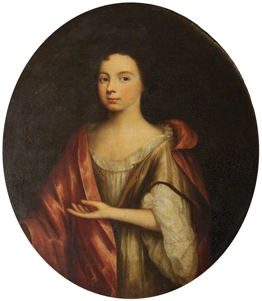 Jane Kinaston, Mrs Holland, as a Girl