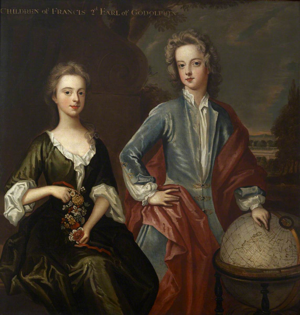 William Godolphin (c.1700–1731), Viscount Rialton, Later Marquess of Blandford and His Sister, Henrietta (d.1776), Later Duchess of Newcastle