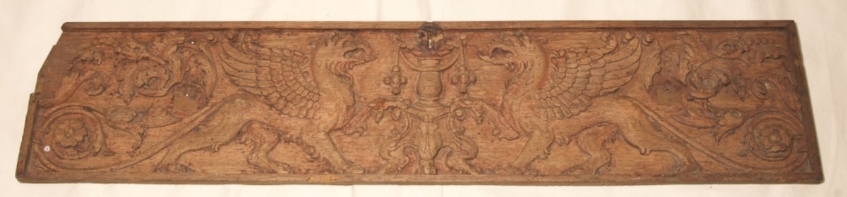 Relief Panel with Griffins and Arabesque