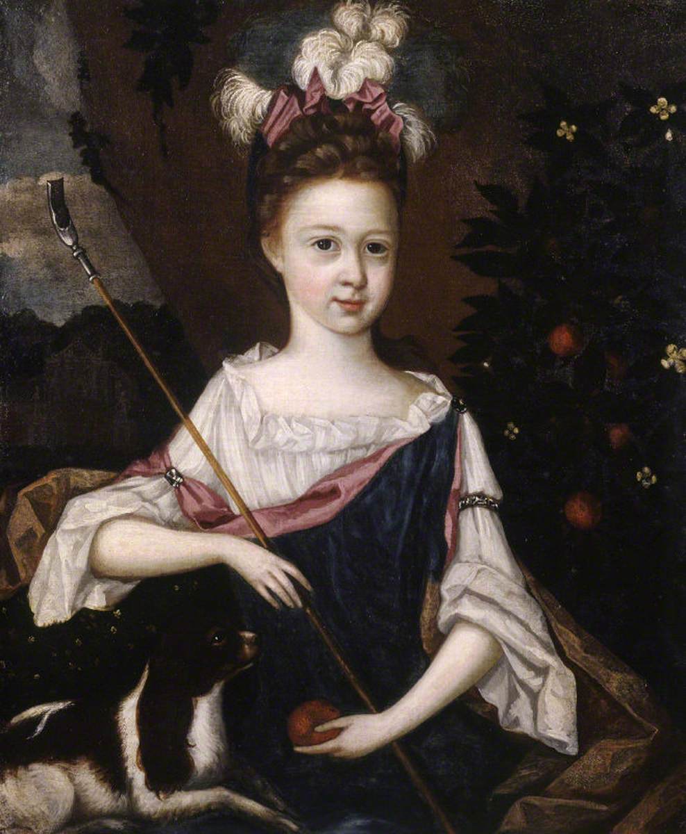 Miss Frances Bankes (1697–1709), as a Shepherdess
