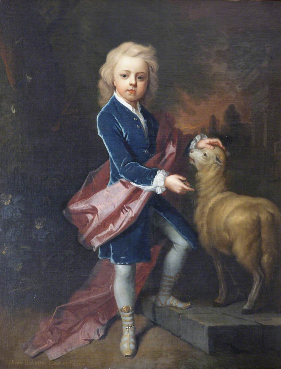Henry Robartes (c.1695–1741), 3rd Earl of Radnor, as a Boy