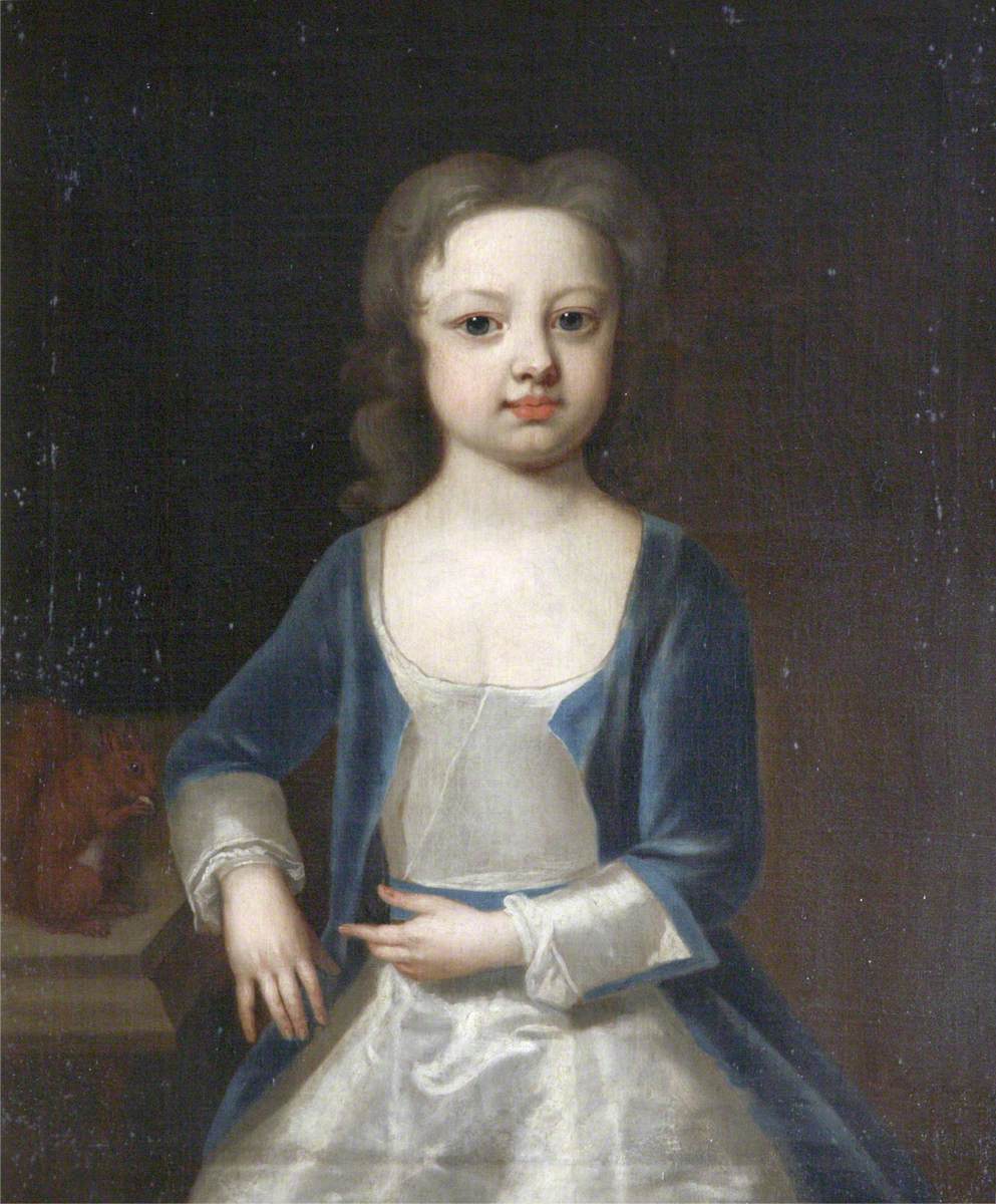 George Hunt (1720?–1798), as a Child