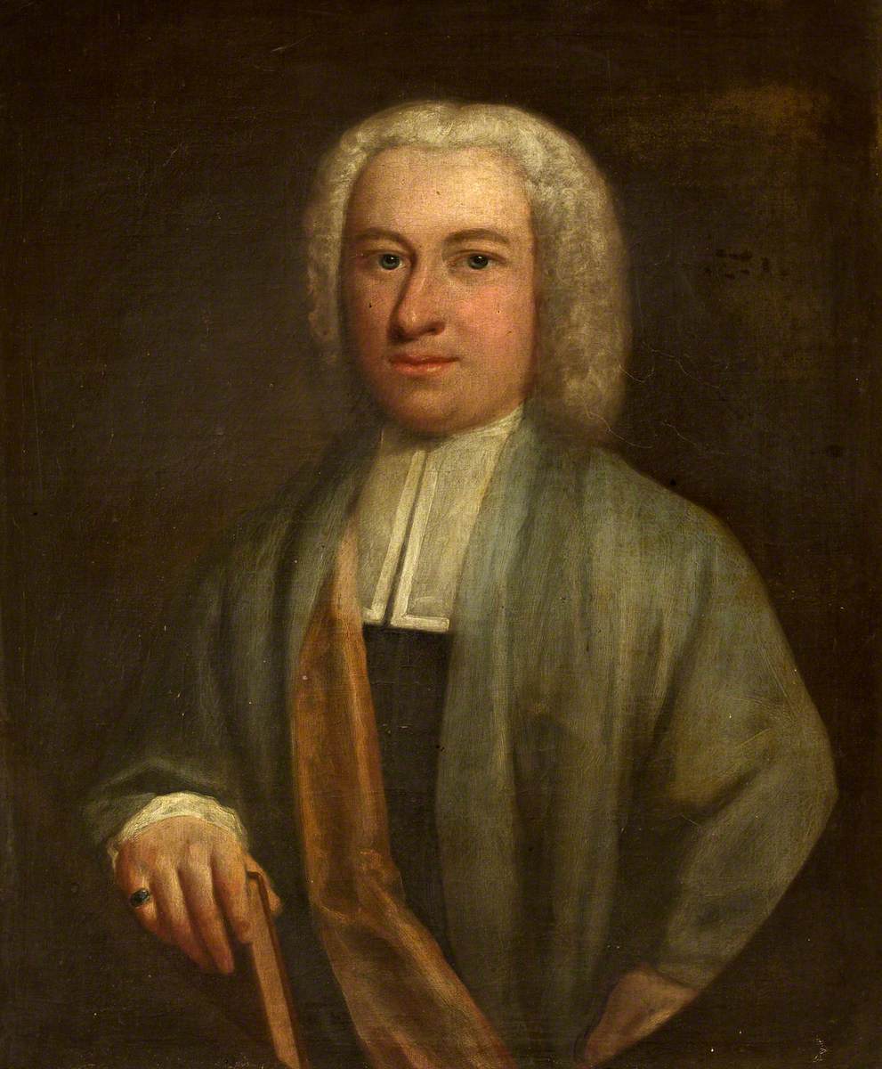 Portrait of a Clergyman Holding a Book