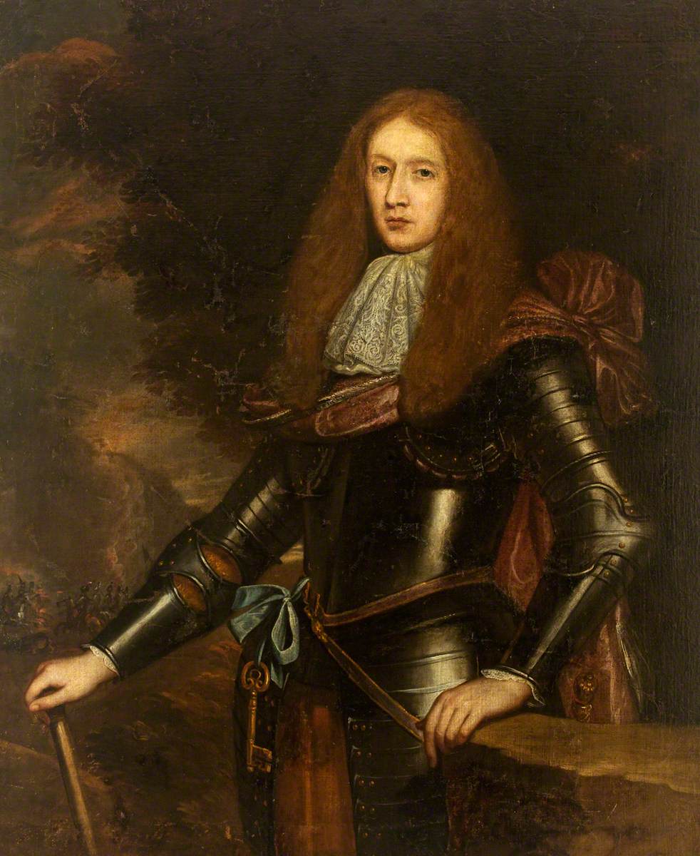 Portrait of an Unknown Young Man in Armour with a Key of Office
