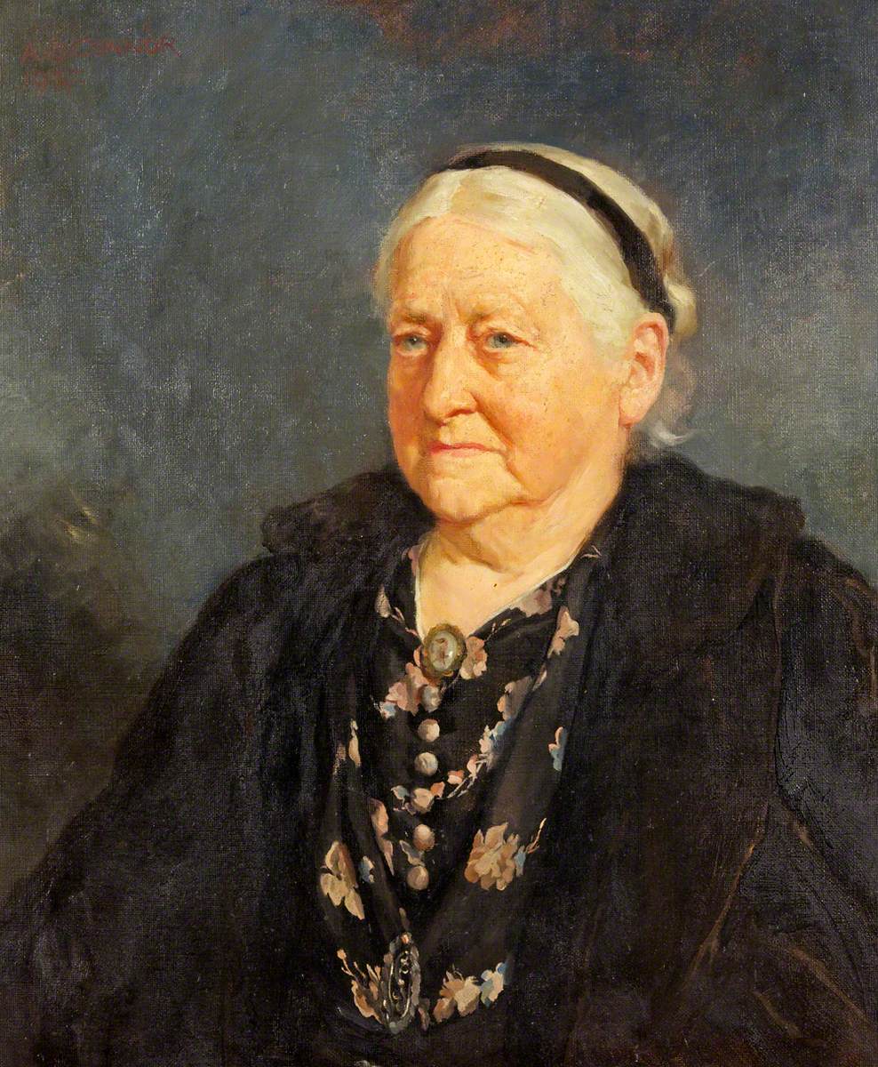 Portrait of an Unknown Elderly Lady